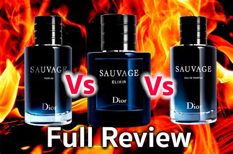 difference between toilet and parfum of savage of dior|Dior sauvage elixir vs edt.